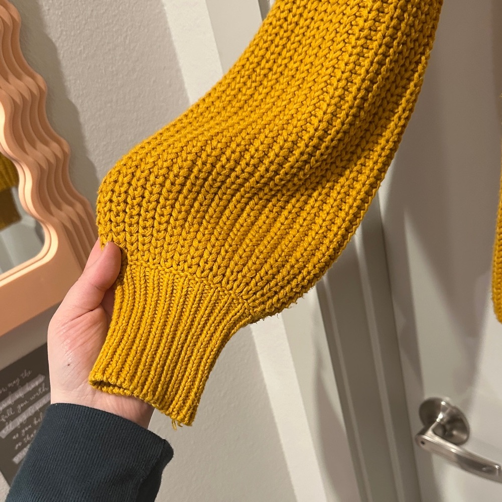LOFT Golden Knit Pullover - Picture 3 of 5